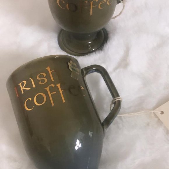 Wade Irish porcelain Irish coffee mugs - Picture 3 of 6